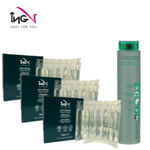 3x Lozione Vitalizzante Ing Treat 12 Fiale Biotina Anticaduta Capelli + Shampoo Vitalizzante 250ml in omaggio