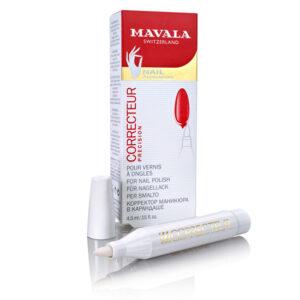 Mavala Correttore Smalto corregge errori 4,5 ml con tre punte di ricambi