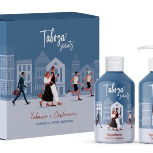 Kit Bagnodoccia e Sapone Liquido mani Fragranza Tabacco e Cashmere Taboga Scents