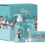 Kit Sapone liquido 250ml Crema mani 50ml e saponetta 100g Latte Crema Taboga Scents