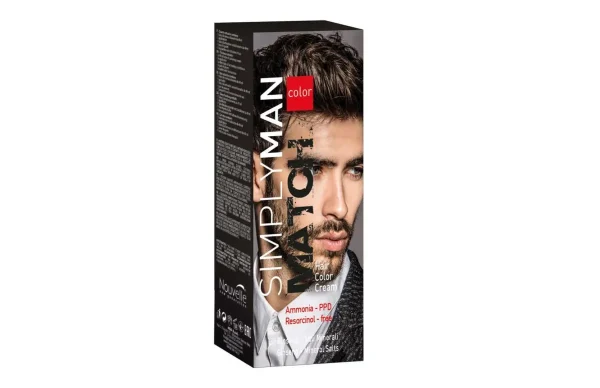 Offerta Speciale 30 x Tinta capelli uomo Nouvelle Simply Man  di 3.1 Castano Scuro Cenere