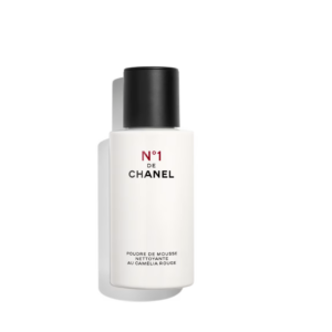 N° 1 de Chanel Poudre de Mousse Nettoyante au camelia rouge 25g Detergente viso arricchito con estratto e con olio di camelia rossa