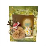Kit Natale Bottega Verde Tiarè Bagnodoccia 400ml + portachiavi
