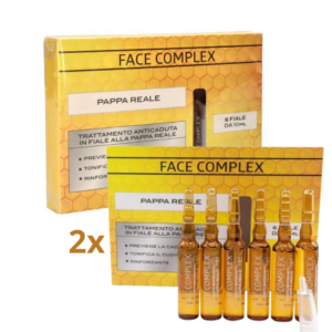 12 Fiale Face Complex Pappa Reale Trattamento anticaduta capelli