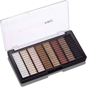 Palette Revolution Pro Supreme eyeshadow Captivate 8 ombretti mat e shine