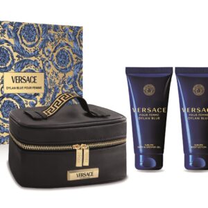 Versace Pour Femme Dylan Blue Eau de parfum 100ml Lozione Gel Doccia e Pochette