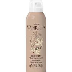 Deodorante spray no-gas Fior di Vaniglia ad azione rinfrescante 100ml Amerigo