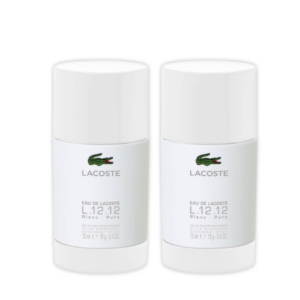Lacoste Eau de Lacoste L. 12 . 12 Blanc Pure Deodorante stick uomo 75ml 2 pezzi