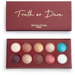 Colour Focus Shadow Palette Truth or Dare Revolution Pro 10 ombretti