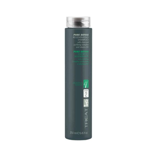 Shampoo Pure Detox Regenerante 250ml per capelli grassi con purificante complex