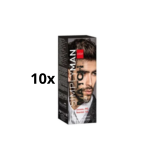 10 x Tinta capelli uomo Nouvelle Simply Man color hair cream Castano Scuro Cenere