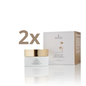 Gerard’s Genactive Crema Viso Giorno generatrice di giovinezza SPF 8 50ml Offerta 2 pezzi