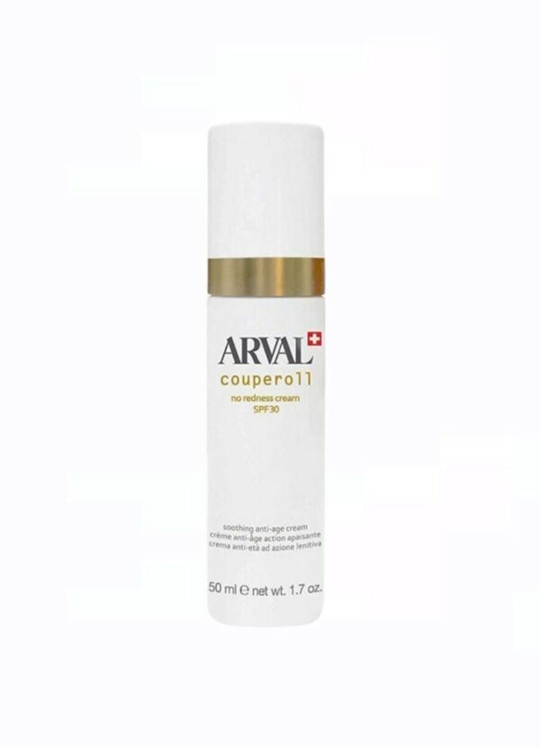 Arval Couperoll No Redness Cream Spf 30 Crema Antietà Ad Azione Lenitiva 50 Ml