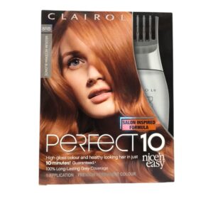 Clairol perfect 10 Tinta permanente capelli donna in 10 min 8RB Biondo ramato