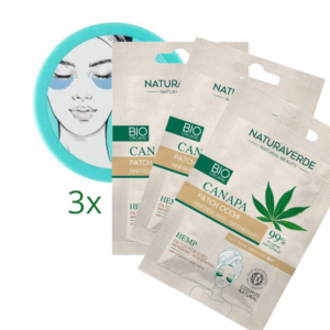 Naturaverde Patch occhi 99% naturale Rinfrescante rigenerante 3 pezzi
