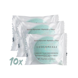 I Coloniali Dischetti effervescenti Ginseng 10x25g Bombe da bagno