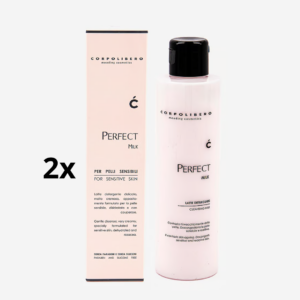 Corpolibero Perfect Milk latte detergente per pelli sensibili 200 ml 2 pezzi