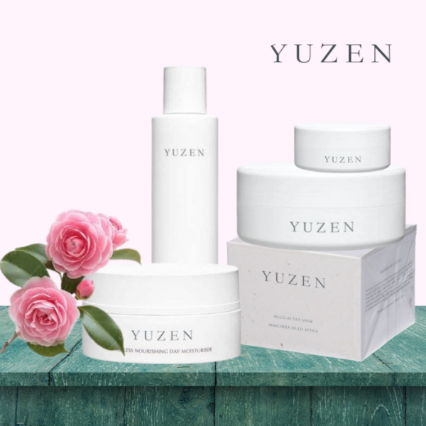 Yuzen linea completa viso crema giorno notte contorno detergente lozione offerta
