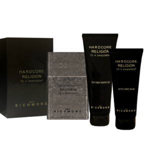 John Richmond Hardcore Religion to a dancebeat Edt 50ml Dopo Barba e Gel doccia
