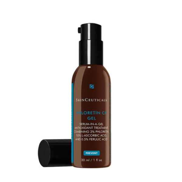 Skinceuticals Phloretin CF Gel Siero-in-gel antiossidante con 10% di Vitamina C pura per il trattamento di rughe macchie perdita di tono e elasticità 30ml