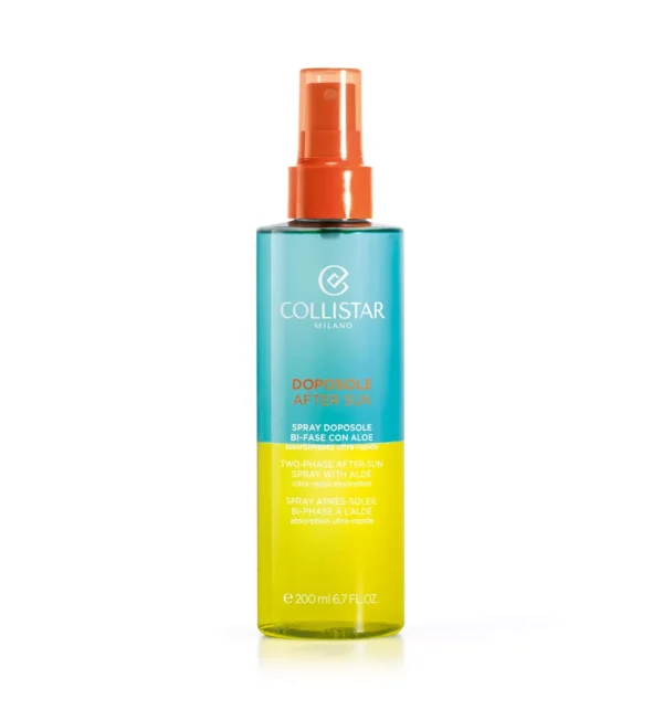 Spray Dopo sole Bi Fase Con Aloe Assorbimento Ultra Rapido 200ml Collistar