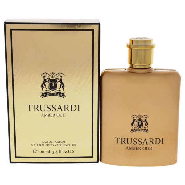 Trussardi Amber Oud Eau de Parfum 100ml profumo uomo legnoso
