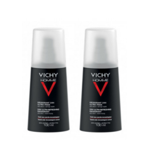 Vichy Deodorante 24H Ultra fresco anti odori senza sali di alluminio 2pezzi
