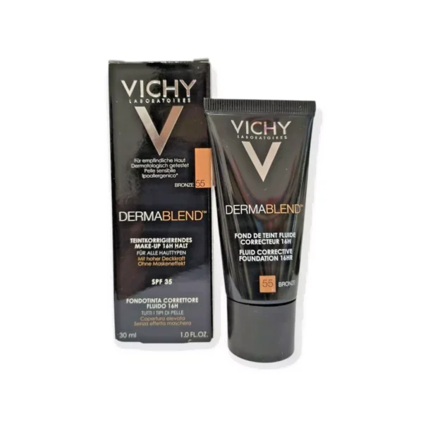 Vichy Dermablend Spf 35 fondotinta Correttore fluido 30ml 55 BRONZE