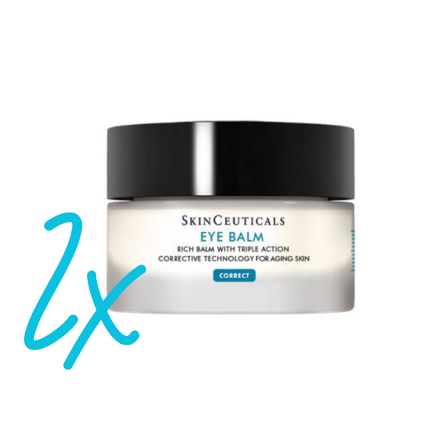 SkinCeuticals Eye Balm Crema contorno occhi emolliente 14g per pelli mature Offerta speciale 2 pezzi