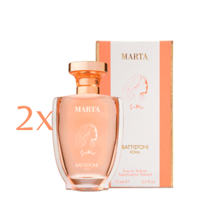 Battistoni Roma Marta Eau de Toilette Offerta 2 pezzi