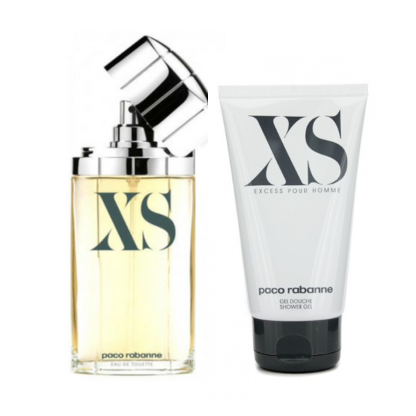 Paco Rabanne XS Excess Homme Eau De Toilette 100ml + gel doccia 150ml Kit regalo