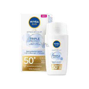 Nivea Sun Triple protect Crema viso tripla protezione spf 50 40ml