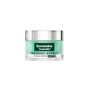 Somatoline Cosmetic Crema Viso prevent effect detox notte 50 ml