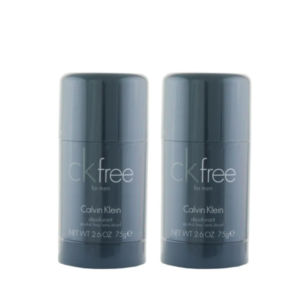 Calvin Klein CK Free For men Deodorante stick uomo 75g Offerta 2 pezzi