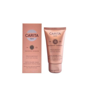 Carita Progressif Crema Solare Viso Protettiva e Idratante Anti Età SPF 10 50 ml