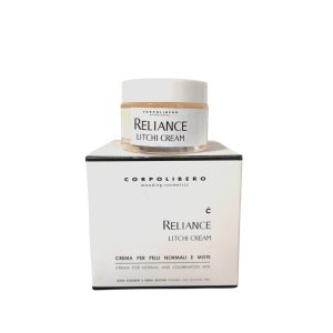 Corpolibero Reliance Litchi Cream Crema viso 50ml pelli normali e miste