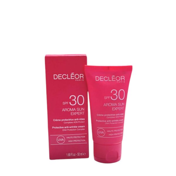 Decleor Aroma Sun Expert Crema protettiva anti rughe viso SPF 30 50ml
