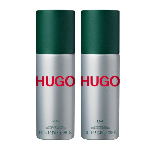 Hugo Boss Deodorante Spray Hugo Man 150ml Offerta di 2 pezzi