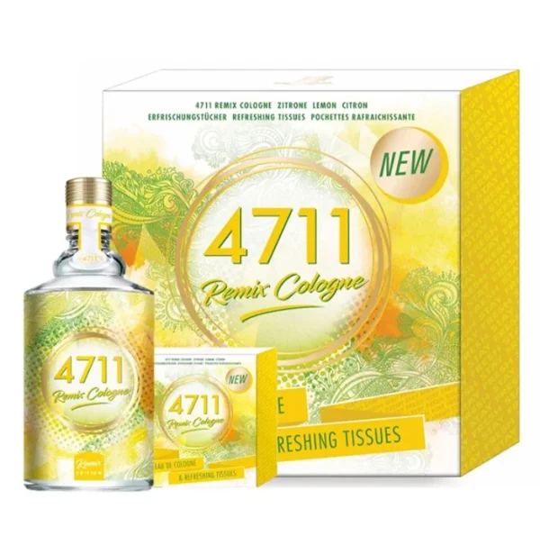 Cofanetto 4711 Remix Cologne Eau di Colonia 100ml + 10 Salviette rinfrescanti