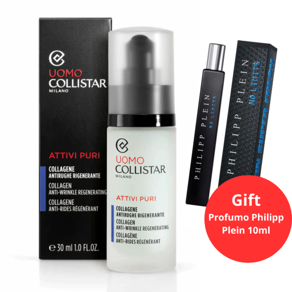 Collistar Collagene Antirughe Rigenerante 30ml Siero Uomo + profumo 10ml