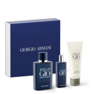 Giorgio Armani Acqua di Gio Profondo Edp 75ml + mini 15ml + Body Shampoo 75ml