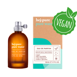 Hej:pure Pure Water Eau de Parfum Spray 50 ml Vegano Profumo donna
