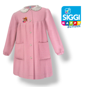 Siggi Grembiule Bambina Scuola Materna Scuola Elementare 2 - 8 anni Cod 33GR4173