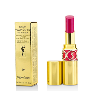 Yves Saint Laurent Rouge volupte shine oil in stick Rossetto 59 Fuchsia Jumpsuit