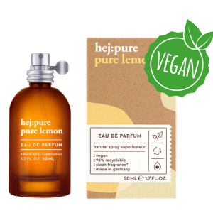 Hej:pure Pure Lemon Eau de Parfum Spray 50 ml Vegano Profumo donna