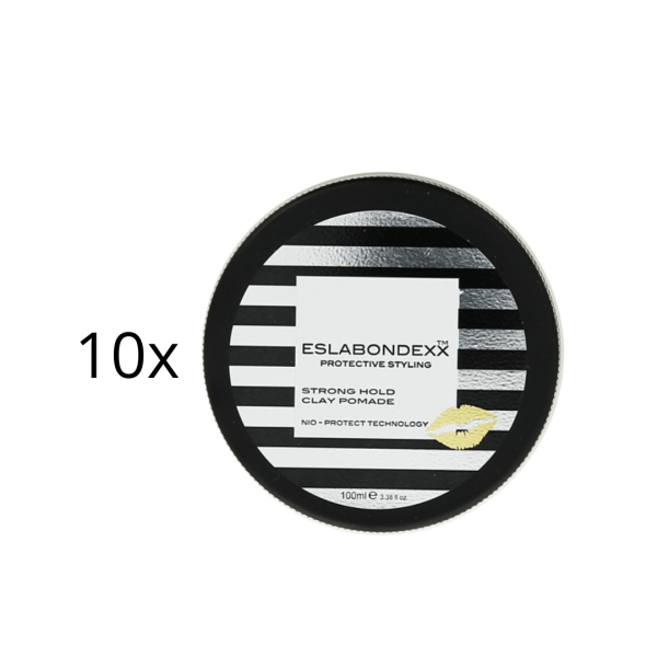 Cera capelli Eslabondexx Protective Styling Strong Hold Clay Pomade 100 ml Offerta 10 pezzi