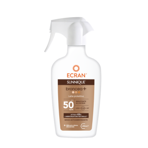 Ecran Sunnique Broncea Latte Solare Spray protettivo Spf 50 270ml