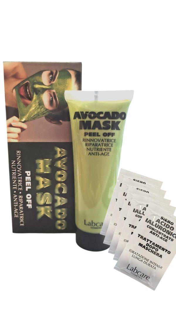 Labcare Avocado mask Peel off Maschera viso a strappo Liftante anti eta 75ml