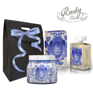 Kit Rudy Maioliche Firenze Eau de Toilette 100ml Crema corpo idratante 450ml