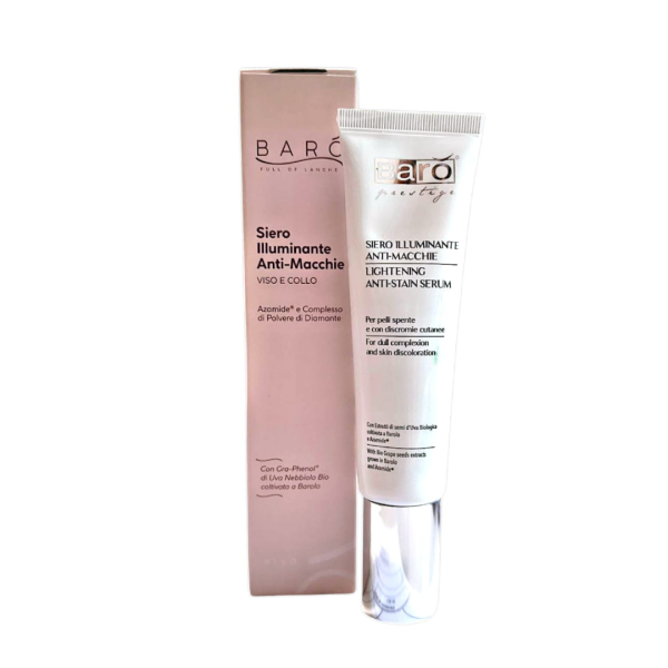 Barò Siero illuminante anti macchie viso e collo 30ml